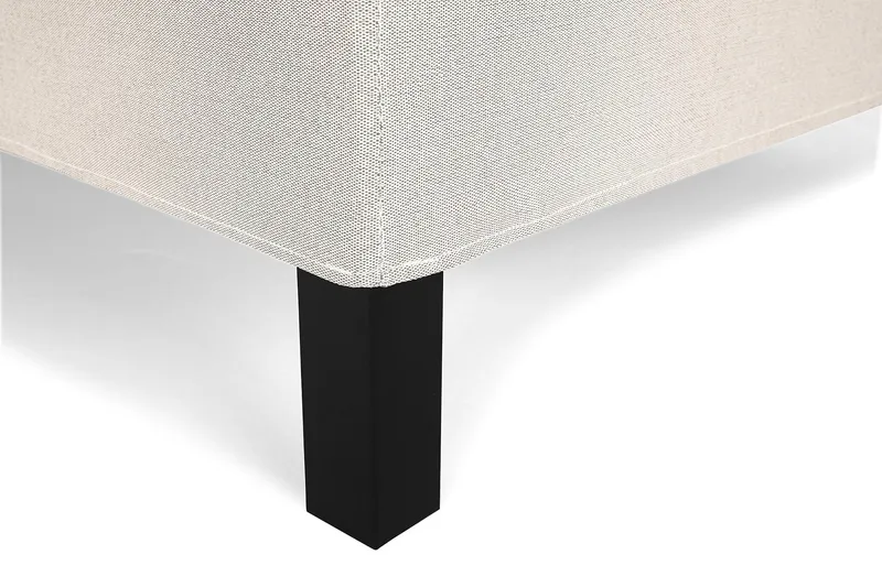 Lucky Kontinentalsäng 140x200Polyeter - Beige - Products - Möbler - Säng - Kontinentalsäng