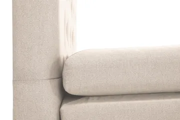 Lucky Sängpaket 140x200 Polyeter Diamant Sänggavel - Beige - Products - Möbler - Säng - Kontinentalsäng