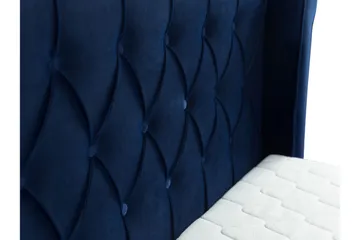 Lyckorna Kontinentalsäng 120x200 cm LED-belysning - Grå - Products - Möbler - Säng - Säng med förvaring