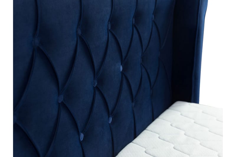 Lyckorna Kontinentalsäng 200x200 cm - Grå - Products - Möbler - Säng - Säng med förvaring