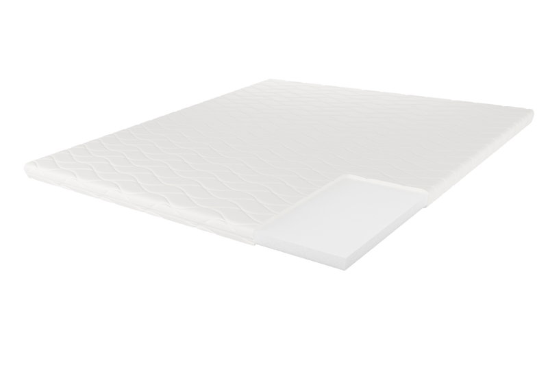 HVILA Foam bäddmadrass i Polyeterskum 180x200 cm – 7 cm Mjuk/Medium, Tvättbar Klädsel - Products - Möbler - Säng - Madrass - Bäddmadrass
