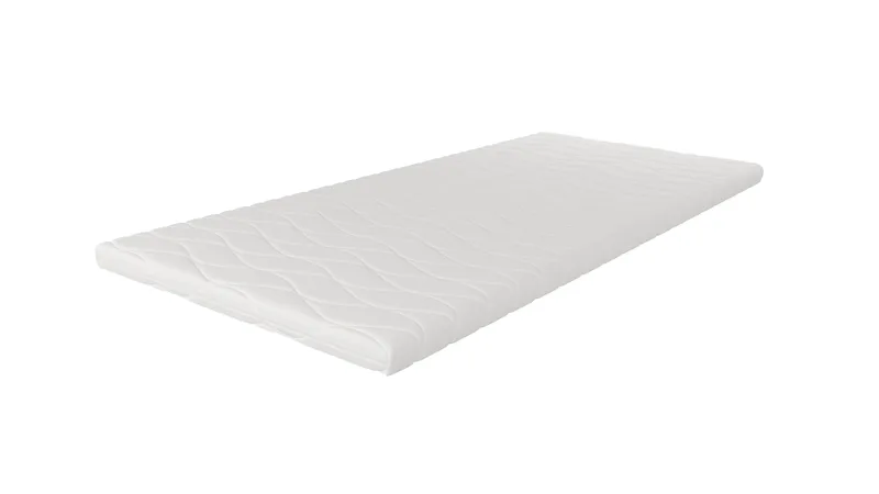 HVILA Foam bäddmadrass i Polyeterskum 90x200 cm – 7 cm Mjuk/Medium, Tvättbar Klädsel