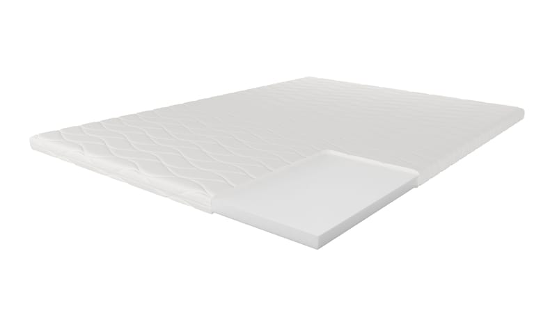 HVILA Tryckavlastande Memoryskum Bäddmadrass 120x200 cm – 7 cm Mjuk/Medium med Tvättbar Klädsel - Products - Möbler - Säng - Madrass - Bäddmadrass