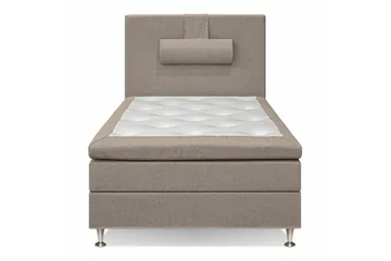 Sänggavel Slät - Brun