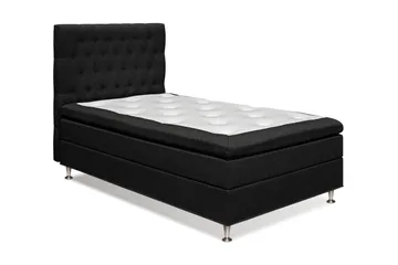 Meja Sängpaket 140x200 - Svart - Products - Möbler - Säng - Kontinentalsäng
