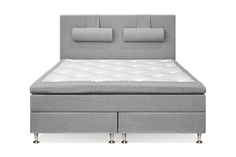 Meja Sängpaket 160x200, Ljusgrå
