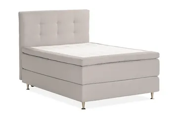 Oslo Lyx Kontinentalsäng 120x200 cm - Grå - Products - Möbler - Säng - Kontinentalsäng