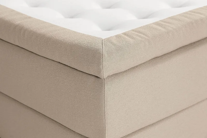 Oslo Lyx Kontinentalsäng 140x200 cm - Beige - Products - Möbler - Säng - Kontinentalsäng
