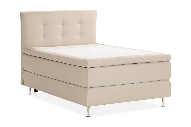 Oslo Lyx Kontinentalsäng Boucle 140x200 - Beige - Products - Möbler - Säng - Kontinentalsäng