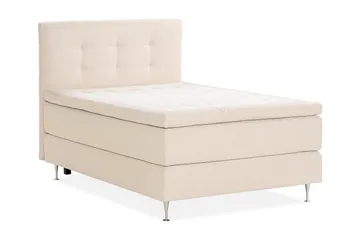 Oslo Lyx Kontinentalsäng Boucle 140x200 - Ljusbeige - Products - Möbler - Säng - Kontinentalsäng