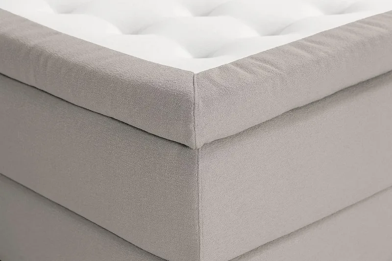 Oslo Lyx Sängpaket Kontinentalsäng 120x200 cm - Grå - Products - Möbler - Säng - Kontinentalsäng
