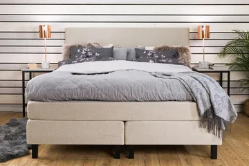 Princess Kontinentalsäng 160x200cm - Beige - Products - Möbler - Säng - Kontinentalsäng