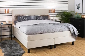 Princess Kontinentalsäng 160x200cm - Beige - Products - Möbler - Säng - Kontinentalsäng