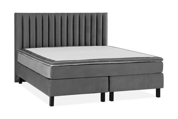 Princess Kontinentalsäng 180x200cm - Mörkgrå/Sammet - Products - Möbler - Säng - Kontinentalsäng