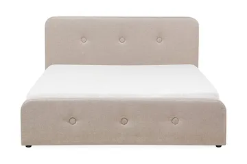 Rennes Dubbelsäng 140|200 cm - Beige - Products - Möbler - Säng - Sängram & sängstomme