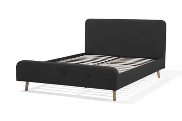 Rennes Sängram 140x200 cm - Grå - Products - Möbler - Säng - Dubbelsäng