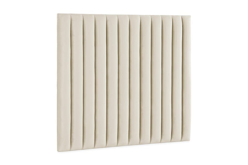 Rakel Sänggavel 120cm - Beige/Sammet - Products - Möbler - Säng - Sängtillbehör & sänggavel - Sänggavel