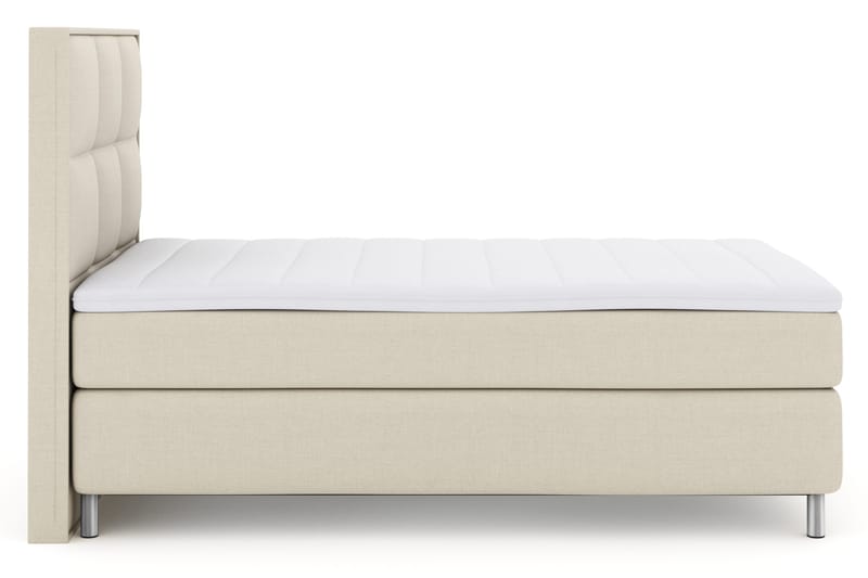 Select No 3 Komplett Sängpaket 120x200 Fast - Beige/Metall - Products - Möbler - Säng - Enkelsäng