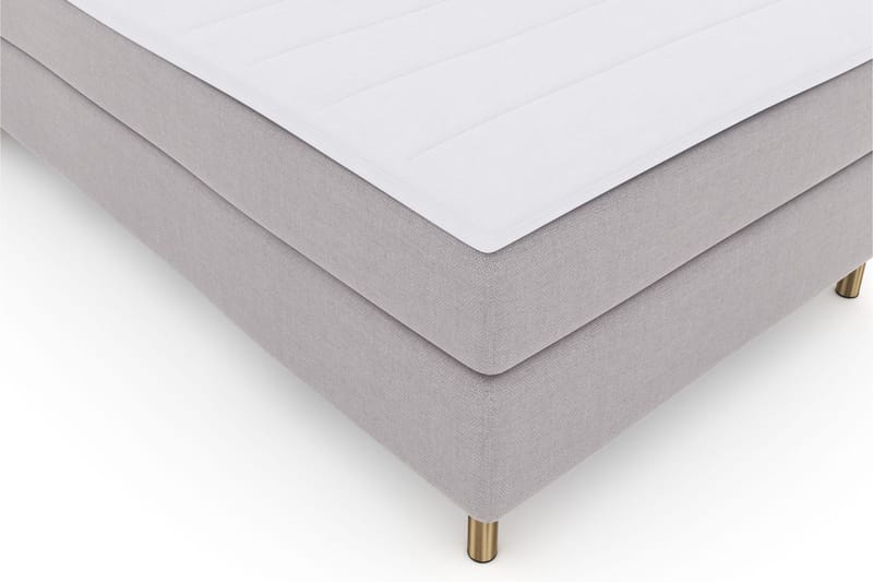 Select No 3 Komplett Sängpaket 120x200 Medium - Ljusgrå/Koppar - Products - Möbler - Säng - Enkelsäng
