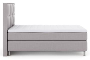 Select No 3 Komplett Sängpaket 120x200 Medium - Ljusgrå/Metall - Products - Möbler - Säng - Enkelsäng