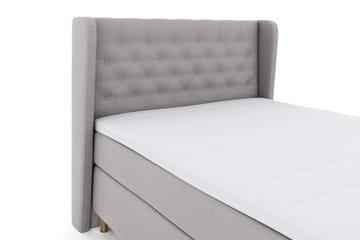 Select No 3 Komplett Sängpaket 140x200 Fast - Ljusgrå/Koppar - Products - Möbler - Säng - Kontinentalsäng