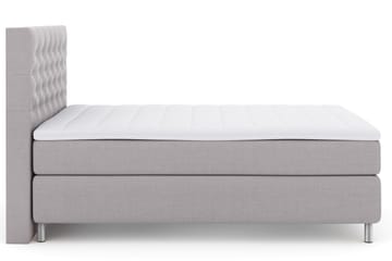 Select No 3 Komplett Sängpaket 140x200 Fast - Ljusgrå/Metall - Products - Möbler - Säng - Kontinentalsäng