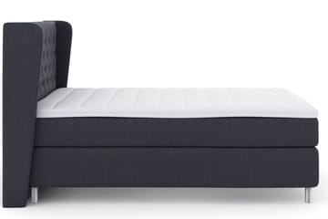 Select No 3 Komplett Sängpaket 160x200 Fast - Blå/Metall - Products - Möbler - Säng - Kontinentalsäng