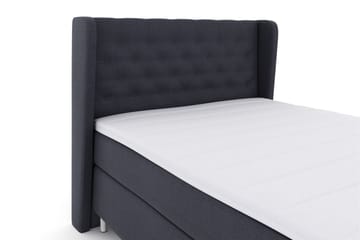 Select No 3 Komplett Sängpaket 160x200 Fast - Blå/Metall - Products - Möbler - Säng - Kontinentalsäng