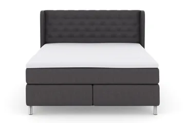 Select Sänggavel med Sidor 180 cm - Mörkgrå
