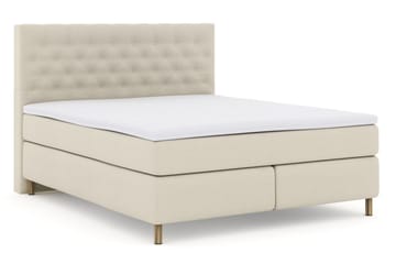 Select No 3 Komplett Sängpaket 180x200 Fast/Medium - Beige/Koppar - Products - Möbler - Säng - Kontinentalsäng