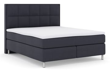 Select No 3 Komplett Sängpaket 180x200 Fast/Medium - Blå/Metall - Products - Möbler - Säng - Kontinentalsäng