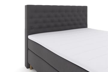 Select No 3 Komplett Sängpaket 180x200 Fast/Medium - Mörkgrå/Koppar - Products - Möbler - Säng - Kontinentalsäng