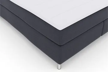 Select No 3 Kontinentalsäng 180x200 Medium - Blå/Metall - Products - Möbler - Säng - Kontinentalsäng