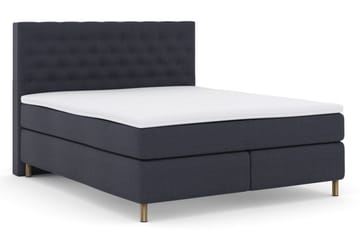 Select No 3 Kontinentalsäng 210x210 Fast/Medium - Blå/Koppar - Products - Möbler - Säng - Kontinentalsäng