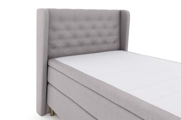 Select No 4 Komplett Sängpaket 120x200 Medium - Ljusgrå/Koppar - Products - Möbler - Säng - Enkelsäng