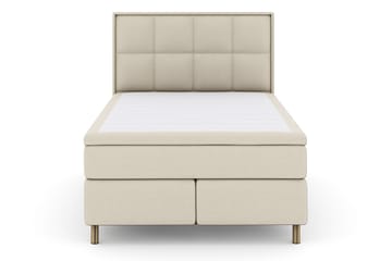 Select No 4 Komplett Sängpaket 140x200 Fast - Beige/Koppar - Products - Möbler - Säng - Kontinentalsäng