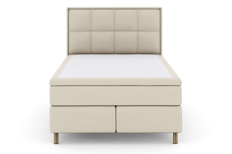 Select No 4 Komplett Sängpaket 140x200 Fast - Beige/Koppar - Products - Möbler - Säng - Kontinentalsäng