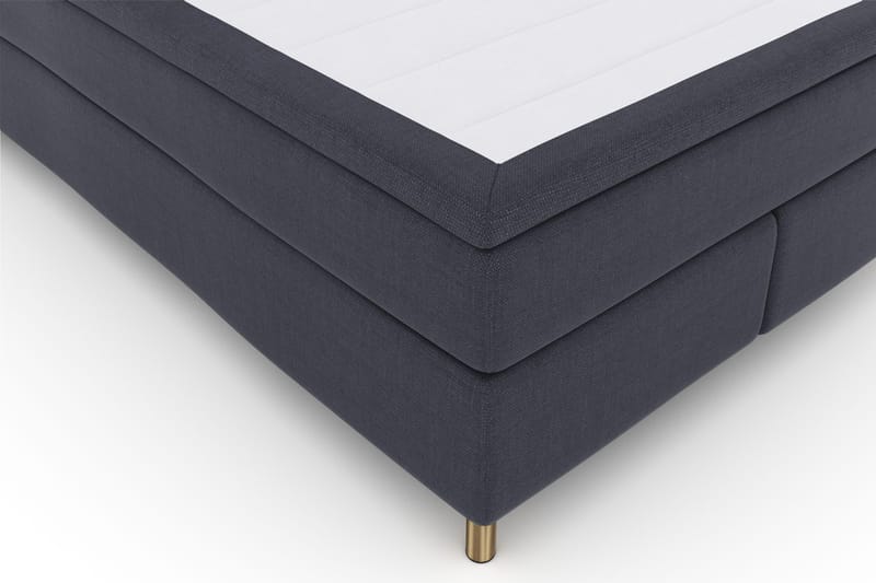 Select No 4 Komplett Sängpaket 140x200 Fast - Blå/Koppar - Products - Möbler - Säng - Kontinentalsäng