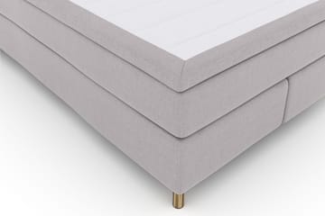 Select No 4 Komplett Sängpaket 140x200 Fast - Ljusgrå/Koppar - Products - Möbler - Säng - Kontinentalsäng