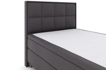Select No 4 Komplett Sängpaket 140x200 Fast - Mörkgrå/Koppar - Products - Möbler - Säng - Kontinentalsäng