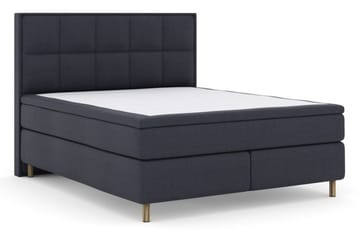 Select No 4 Komplett Sängpaket 180x200 Fast/Medium - Blå/Koppar - Products - Möbler - Säng - Kontinentalsäng