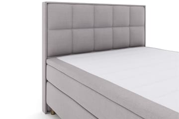 Select No 4 Komplett Sängpaket 180x200 Fast/Medium - Ljusgrå/Koppar - Products - Möbler - Säng - Kontinentalsäng