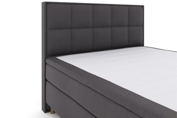 Select No 4 Komplett Sängpaket 180x200 Fast/Medium - Mörkgrå/Koppar - Products - Möbler - Säng - Kontinentalsäng