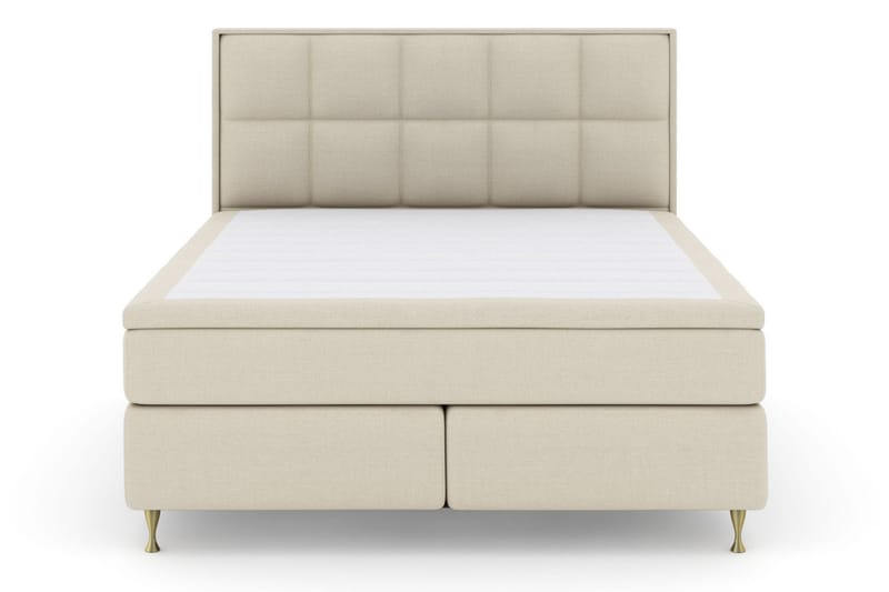 Select No 4 Komplett Sängpaket 180x200 Medium, Beige/Guld