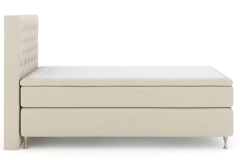 Select No 4 Kontinentalsäng 120x200 Medium - Beige/Silver - Products - Möbler - Säng - Enkelsäng