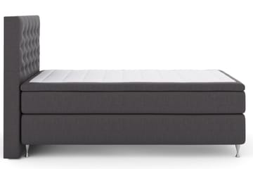 Select No 4 Kontinentalsäng 120x200 Medium - Mörkgrå/Silver - Products - Möbler - Säng - Enkelsäng