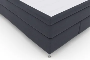 Select No 4 Kontinentalsäng 140x200 Fast/Medium - Blå/Silver - Products - Möbler - Säng - Kontinentalsäng