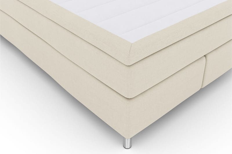 Select No 4 Kontinentalsäng 160x200 Fast/Medium - Beige/Metall - Products - Möbler - Säng - Kontinentalsäng