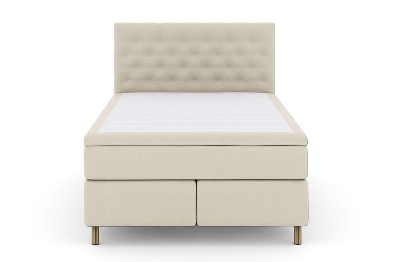 Select No 4 Kontinentalsäng 160x200 Medium - Beige/Koppar - Products - Möbler - Säng - Kontinentalsäng