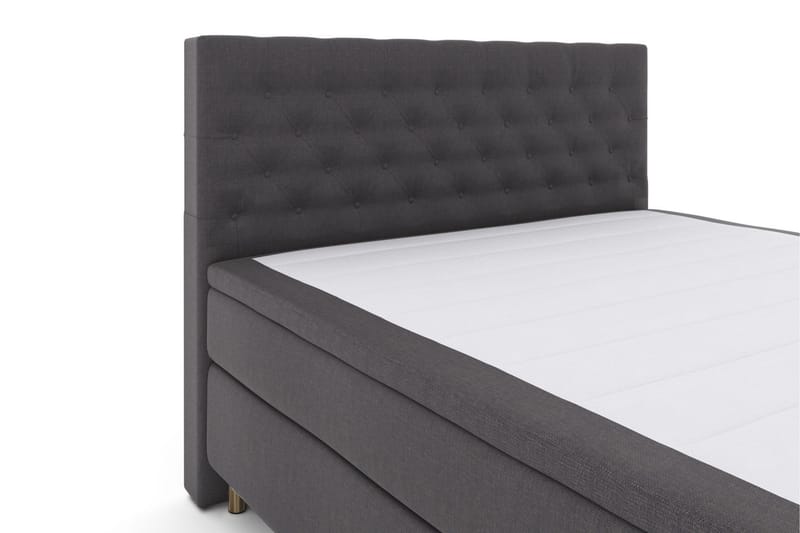 Select No 4 Kontinentalsäng 160x200 Medium - Mörkgrå/Koppar - Products - Möbler - Säng - Kontinentalsäng